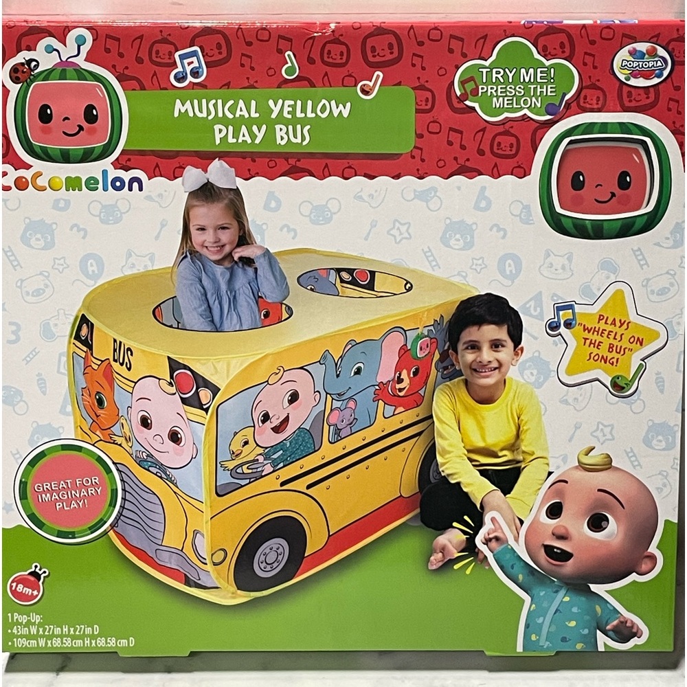 CoComelon Musical School Bus Pop Up